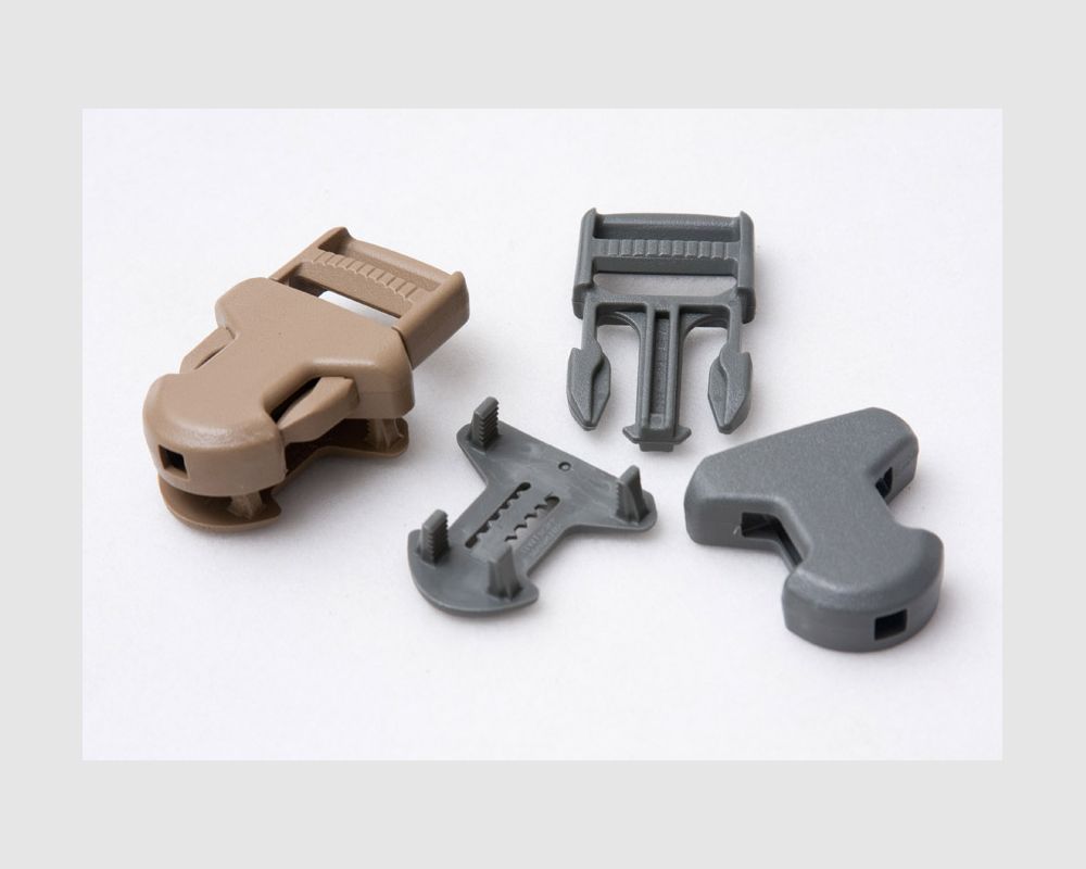 ITW - 1.0" Inch Surface Mount Buckle Kit - (2) Pack - See Colors Below - US Made