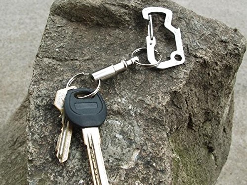 Detachable Pull Apart Key Rings Keychains Heavy Duty Split Rings Silver 10 PCS