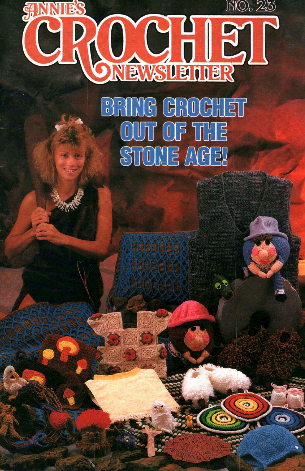 Annie's Crochet Newsletter Magazine | September-October 1986 No. 23