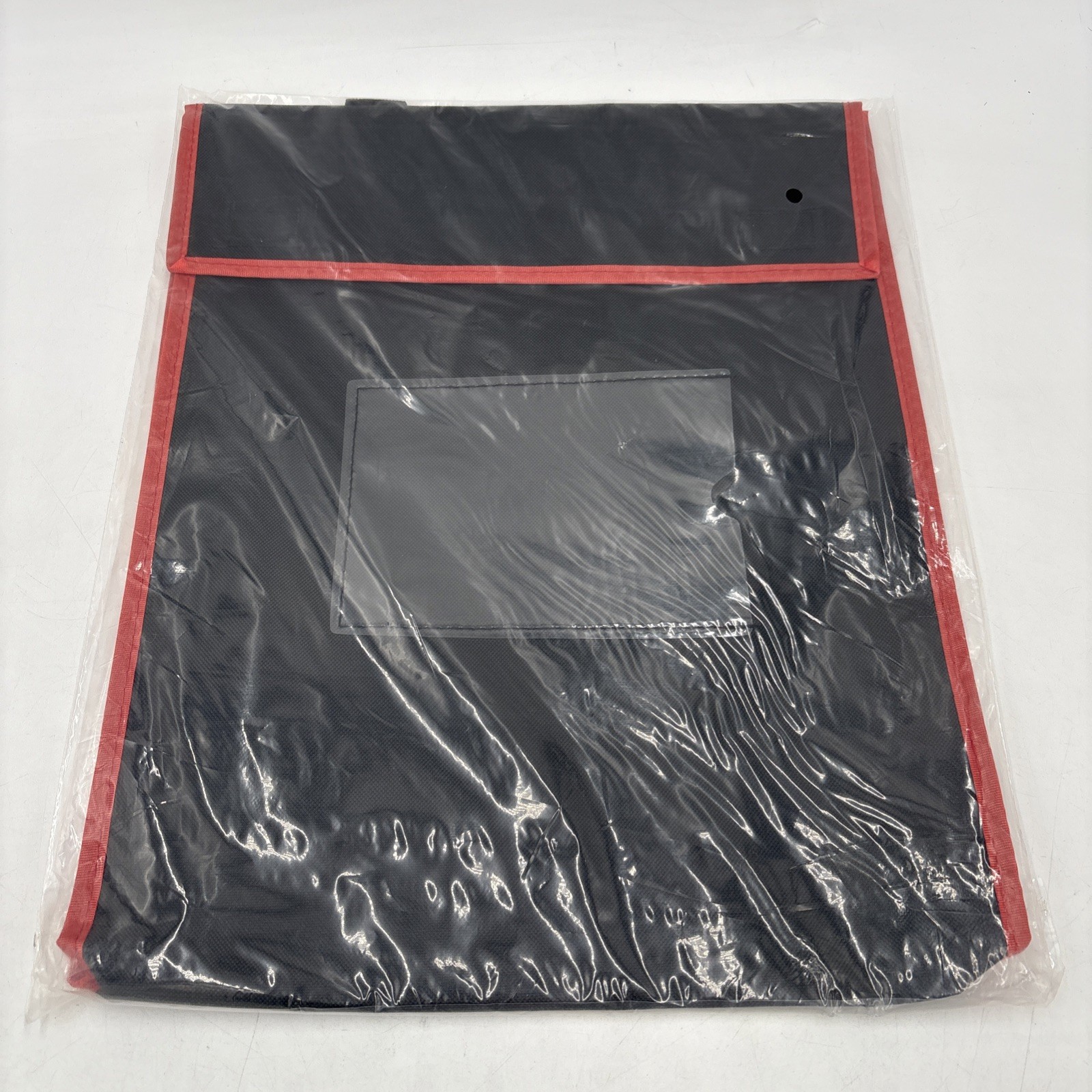 Really Good Stuff 12.5" x 1" x 15" Store More Large Book Pouch 2015 RED NEW