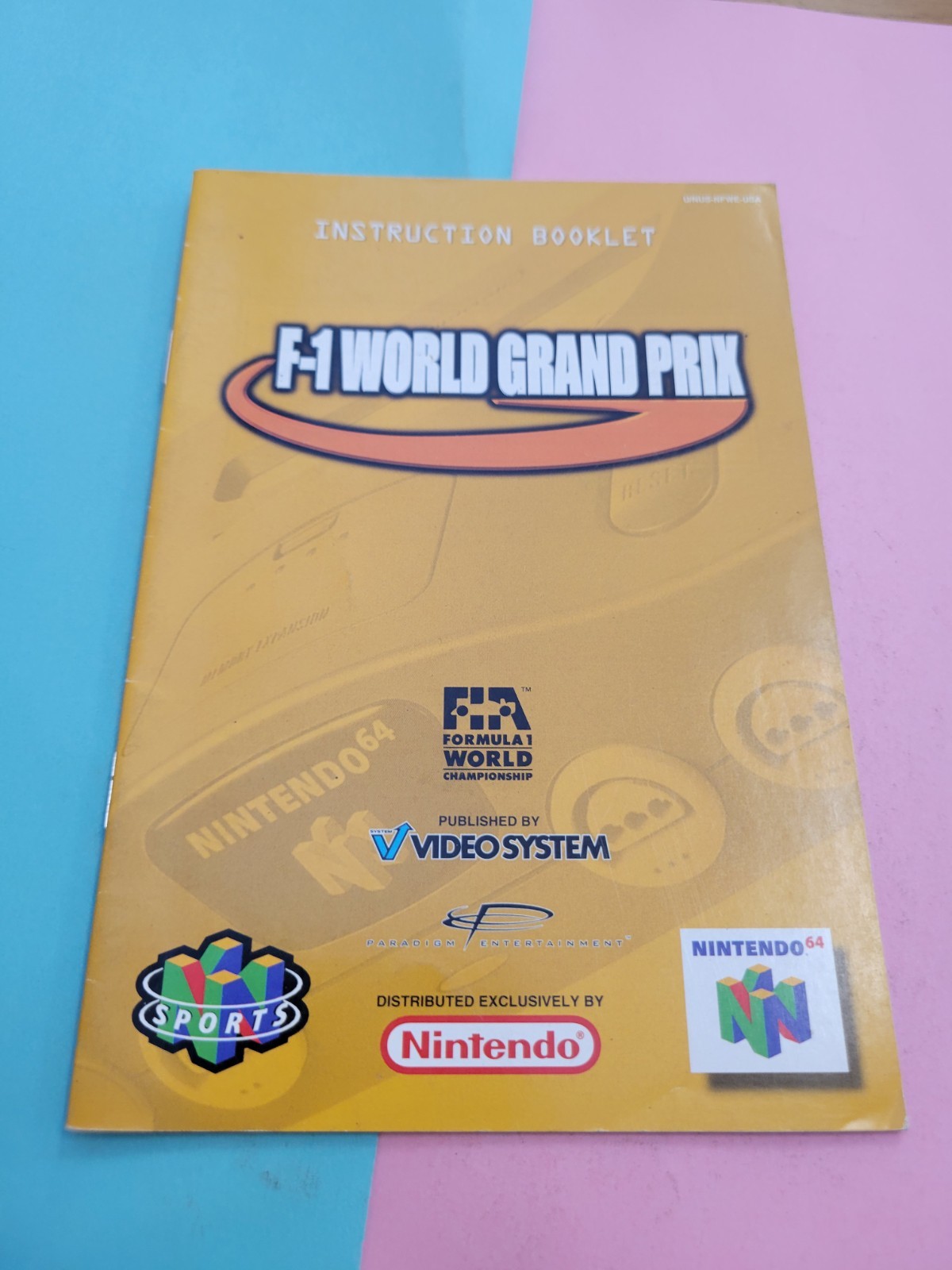F1 World Grand Prix N64 Manual
