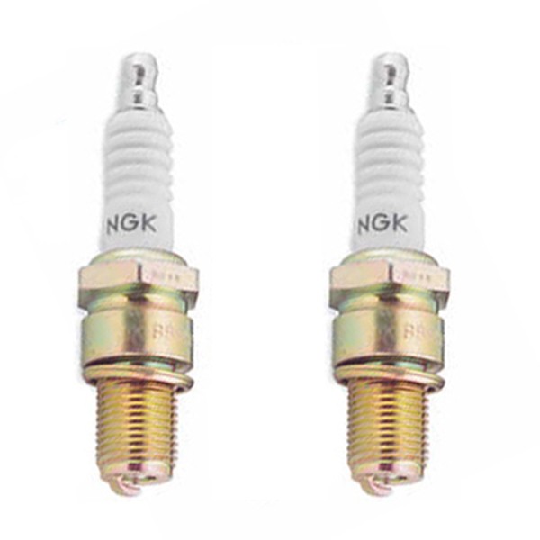 Set of NGK Resistor Sparkplug BKR4E 2 pcs