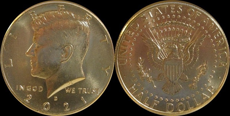 2021 D Kennedy Half Dollar-BU