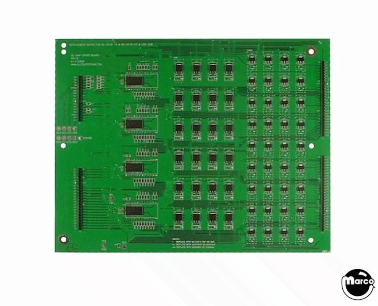 ALLTEK ULTIMATE LAMP LED DRIVER BOARD BALLY STERN PINBALL MACHINES LIFE WARRANTY