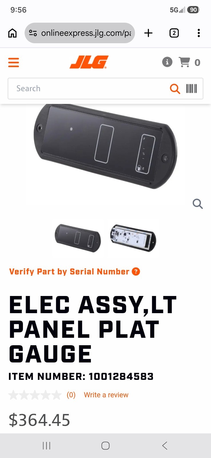 Jlg Oem Platform Display Board 1001284583