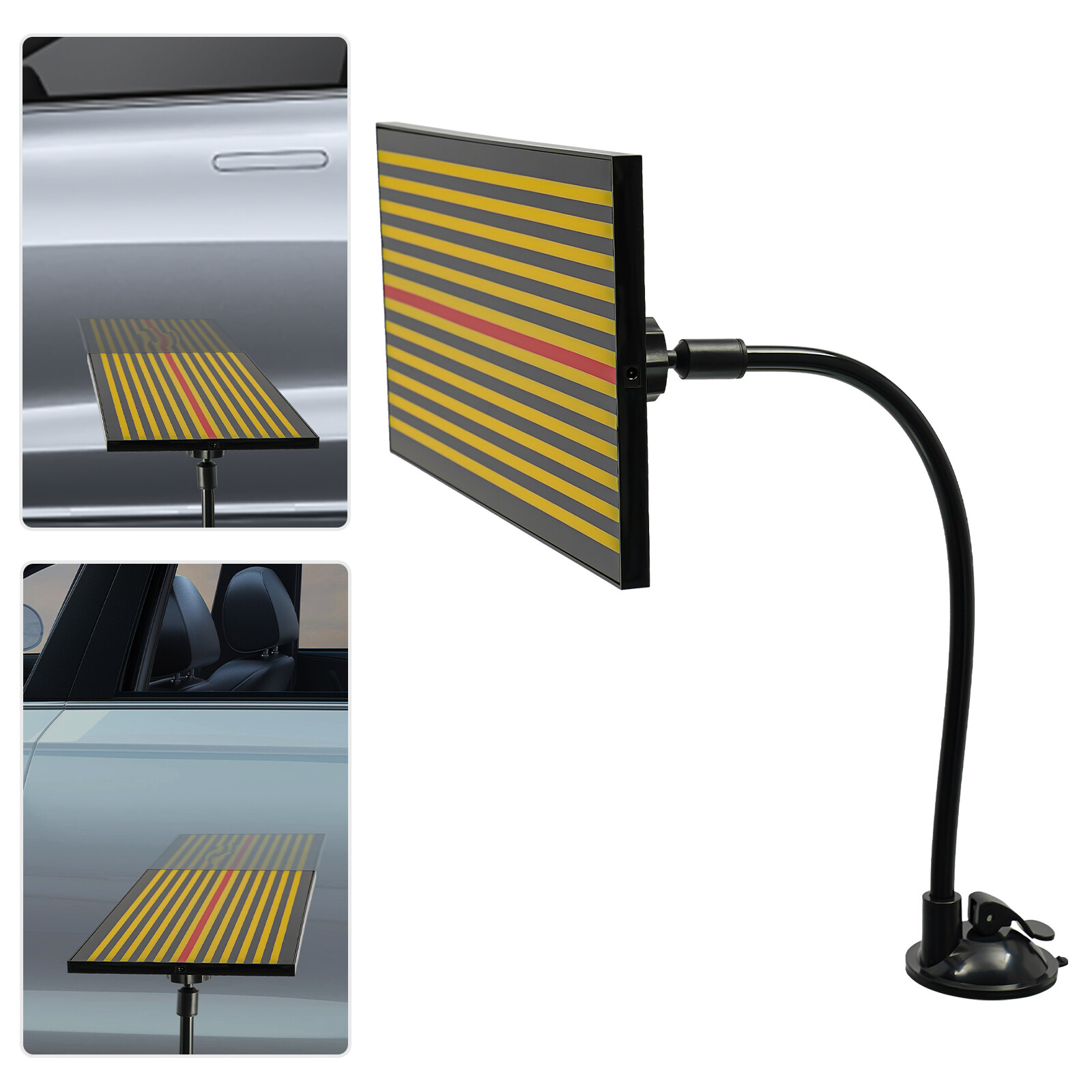 Dent Checking Reflector LED Light Line Testing Board Paintless Dent Repair Tool