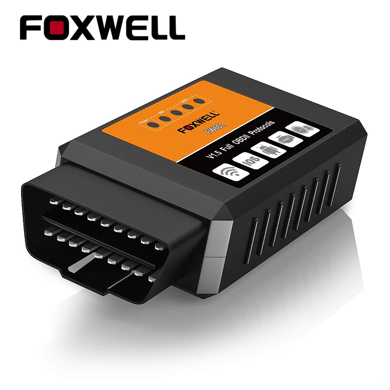 FOXWELL FW601 ELM327 OBD2 Code Reader Bluetooth Diagnostic Tool OBDII Scanner