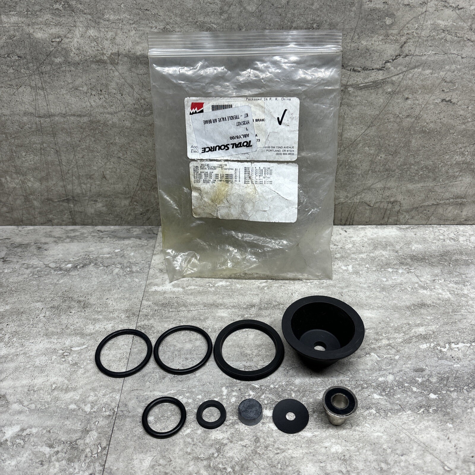 Total Source 357427 Air Brake Valve / Treadle Valve Repair Kit, Williams 114417