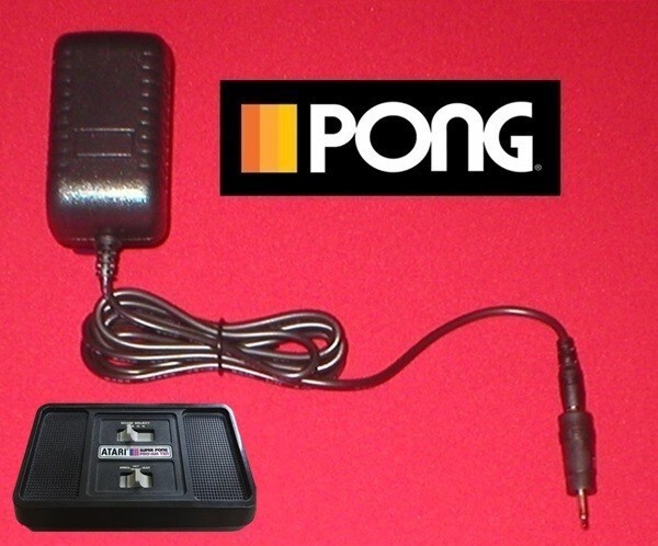 5.5V AC Adapter Power Supply for Atari Super Pong PRO-AM TEN Model # C-202 NEW