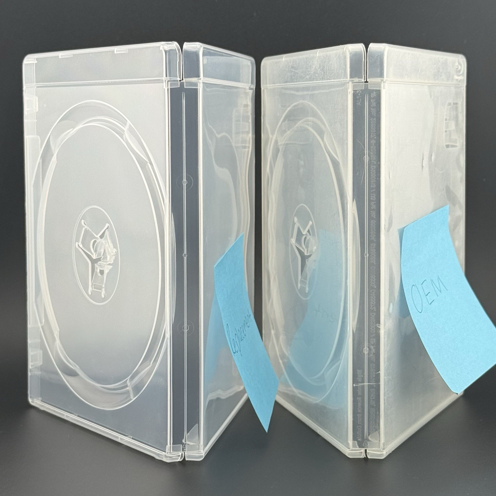 NEW Playstation 3 PS3 Replacement Boxes Cases Disc Game Case Clear Free Shipping