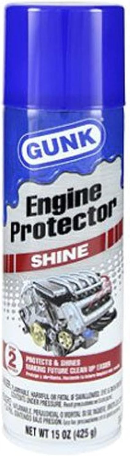 Gunk CEB1 Engine Shine Protector and Detailer, 15 Oz 15 Ounce