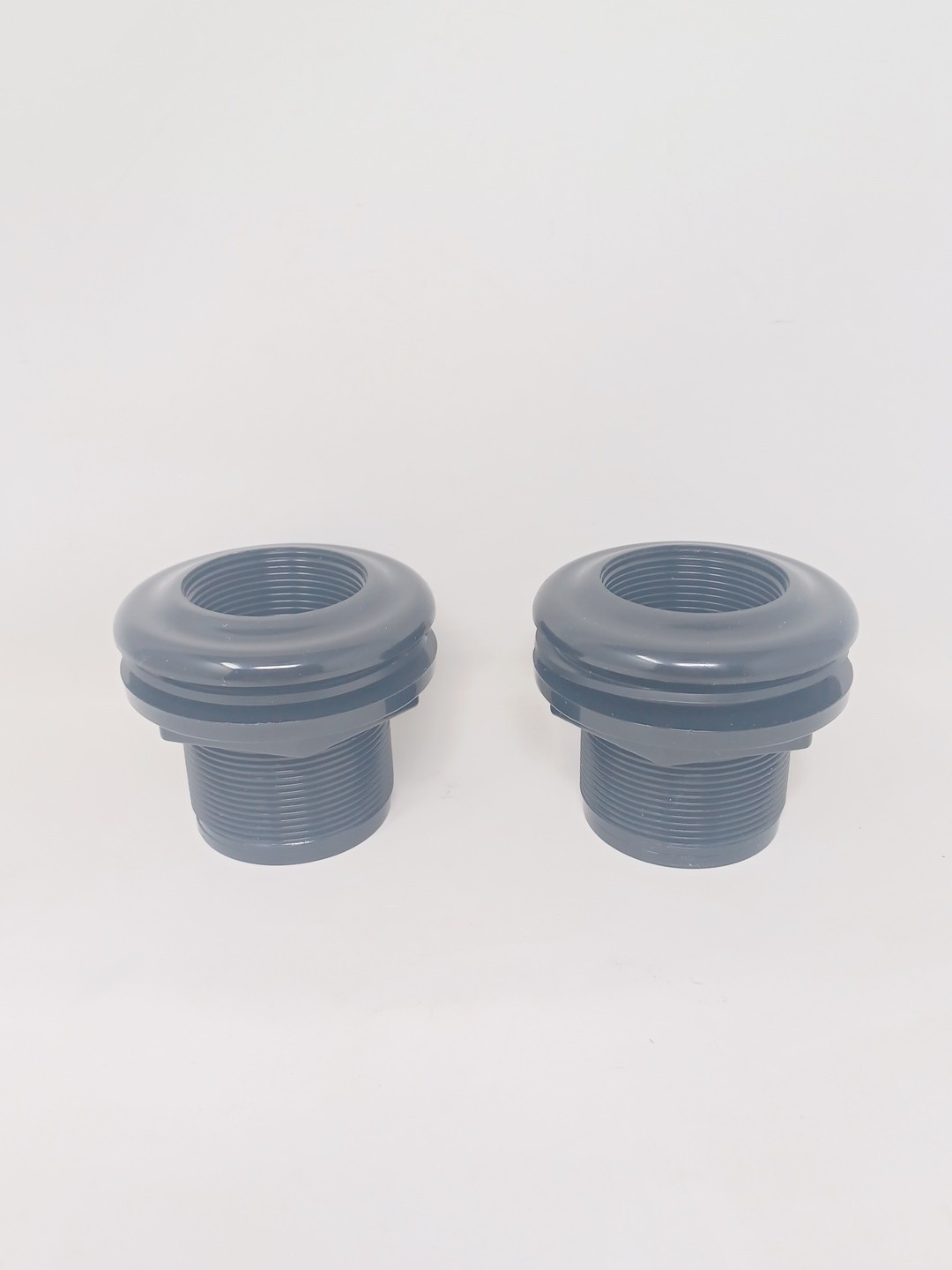 2 Lifegard Aquatics Standard Threaded Bulkhead Kit for Fish Aquariums High Impac
