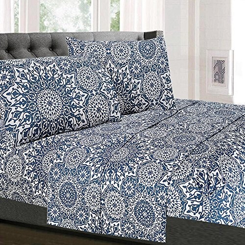 2/2 Sweet Home Collection 1800 Thread Count Bed Set Egyptian Quality Brushed M