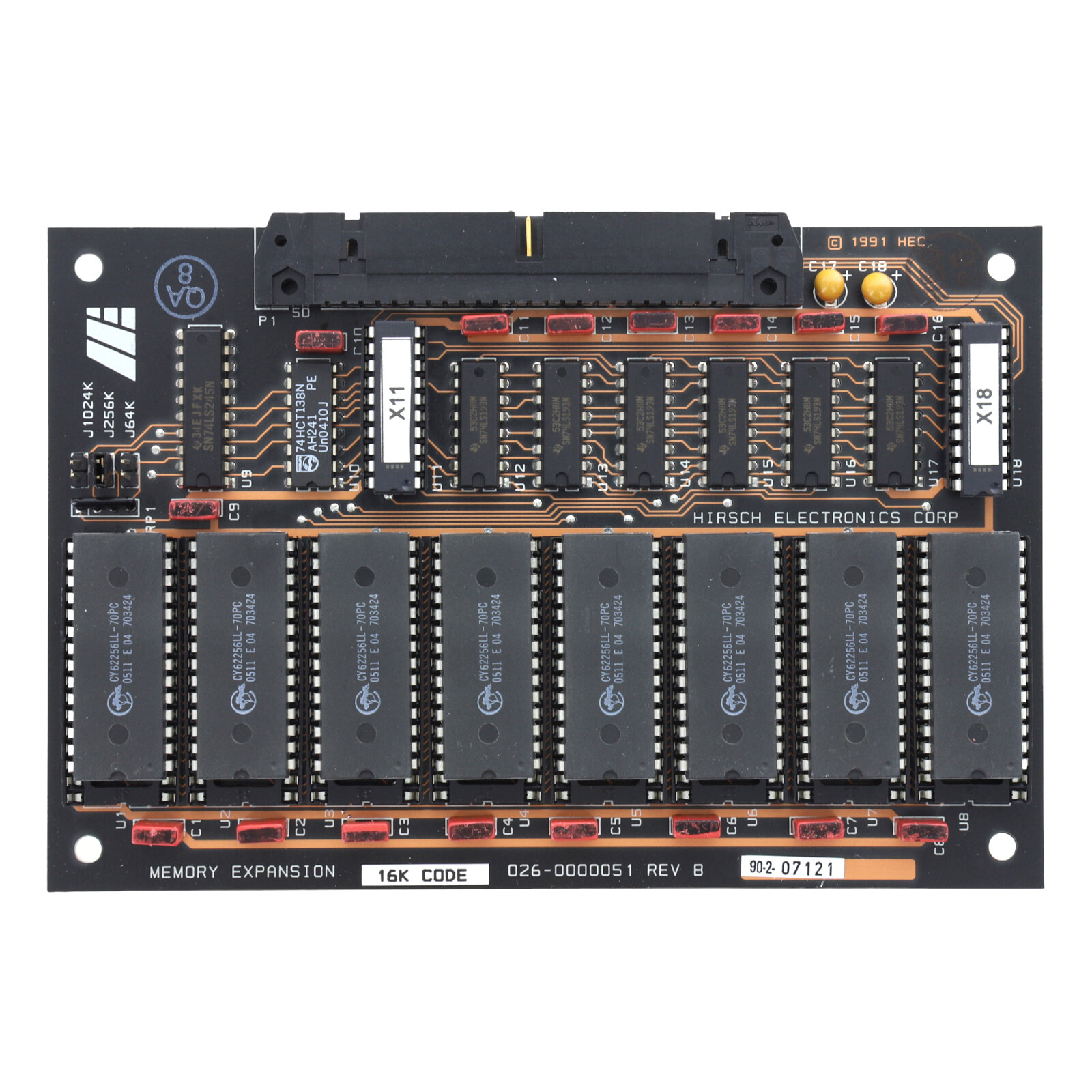 Hirsch Electronics MEB/CE16 Digi-Trac Memory Expansion Board (Open Box)