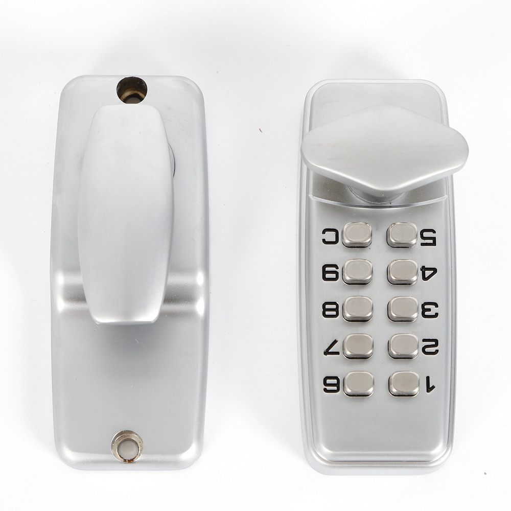 Digital Mechanical Door Lock Keyless Entry Exterior Combination Code Waterproof