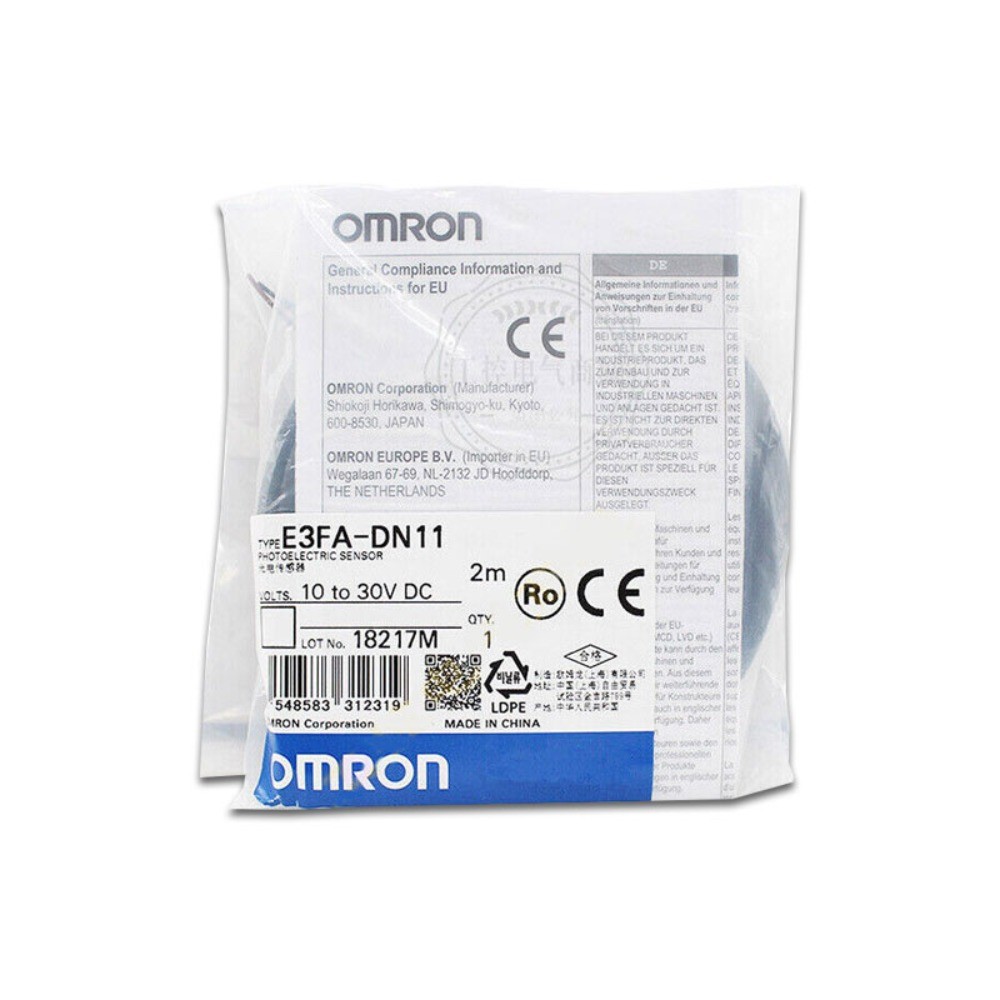 Omron 1X switch E3FA-DN11 E3FA-DP11 E3FA-LP12 E3FA-RN11 E3FA-TN11 E3FA-VN11