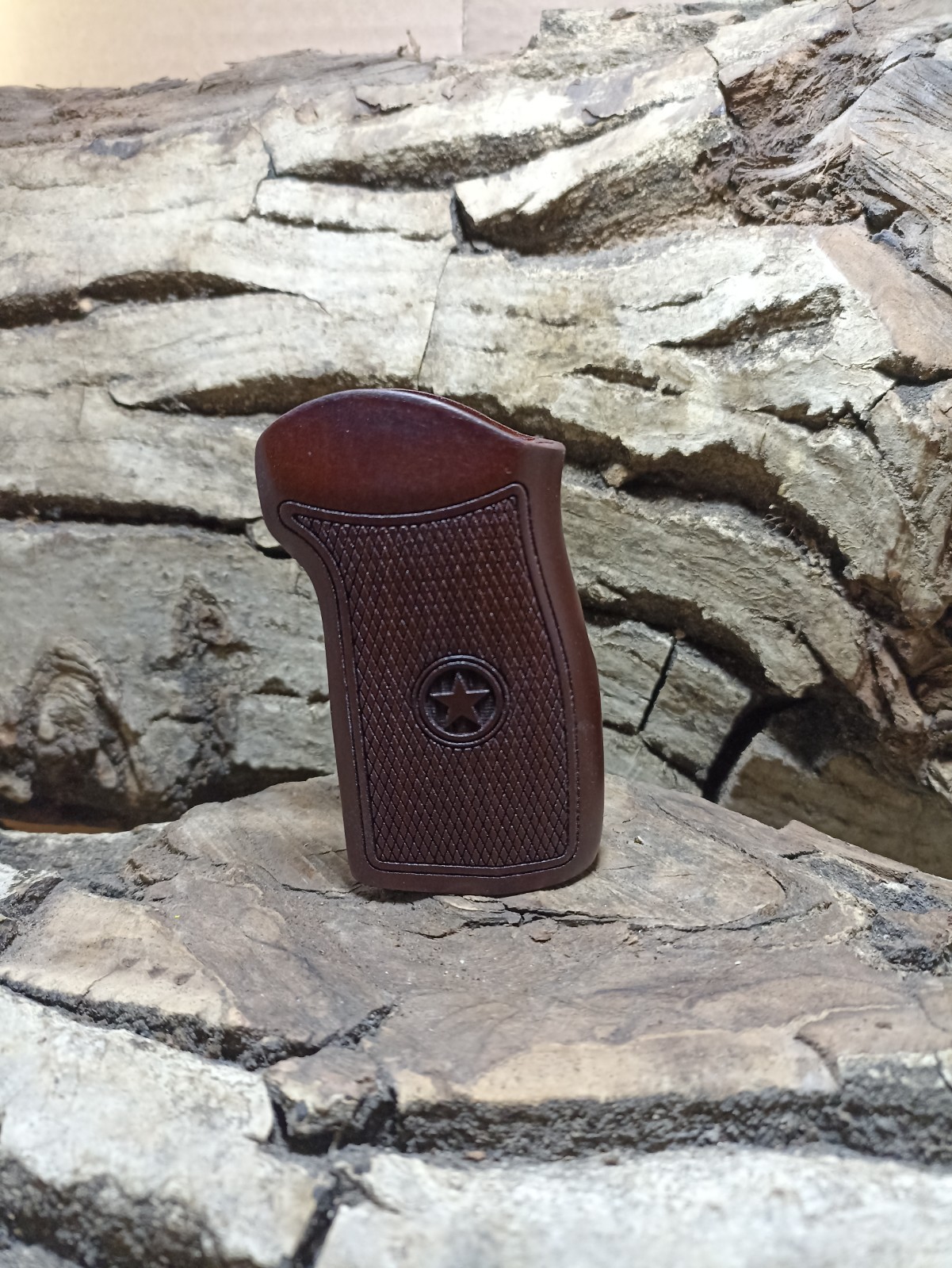 Makarov  wood grips.