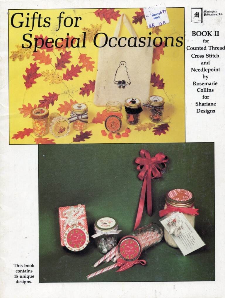 VTG!GIFTS FOR SPECIAL OCCASIONS BOOK 2 CROSS STITCH PATTERN BOOK