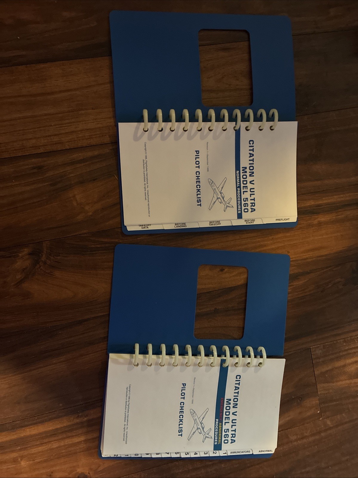 FlightSafety Citation V Model 560 Pilot Checklists - Normal & Emergancy/Abnormal