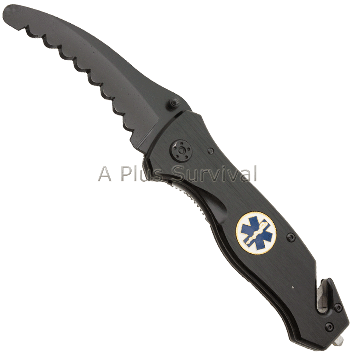 Search & Rescue Lockback Knife Window Breaker Seatbelt