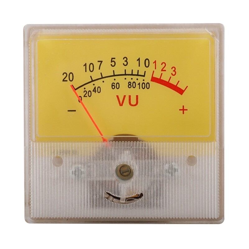 Portable VU Meter High Accuracy Power Amplifier Meter Level Meter DB Level