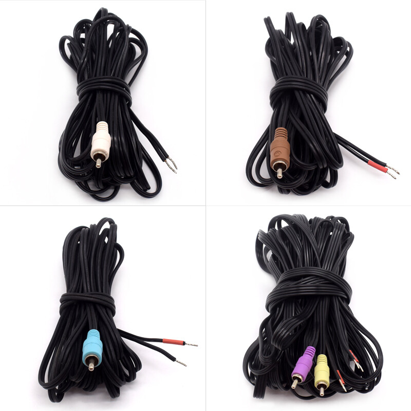 5PCS Bose-Acoustimass 3/5/6/10 Series Speaker Wire Cable RCA to Bare Front Rear