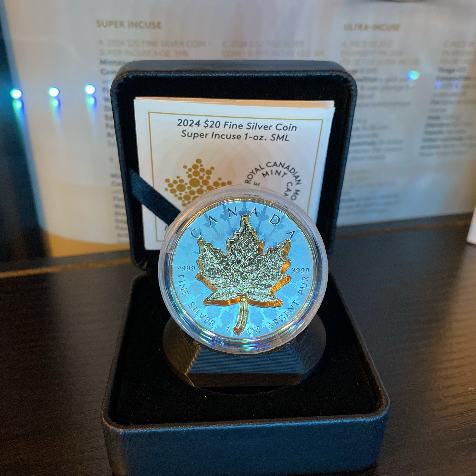 2024 1 kg Canada $250 Super Incuse Maple Silver Reverse Proof LAST ONE!!