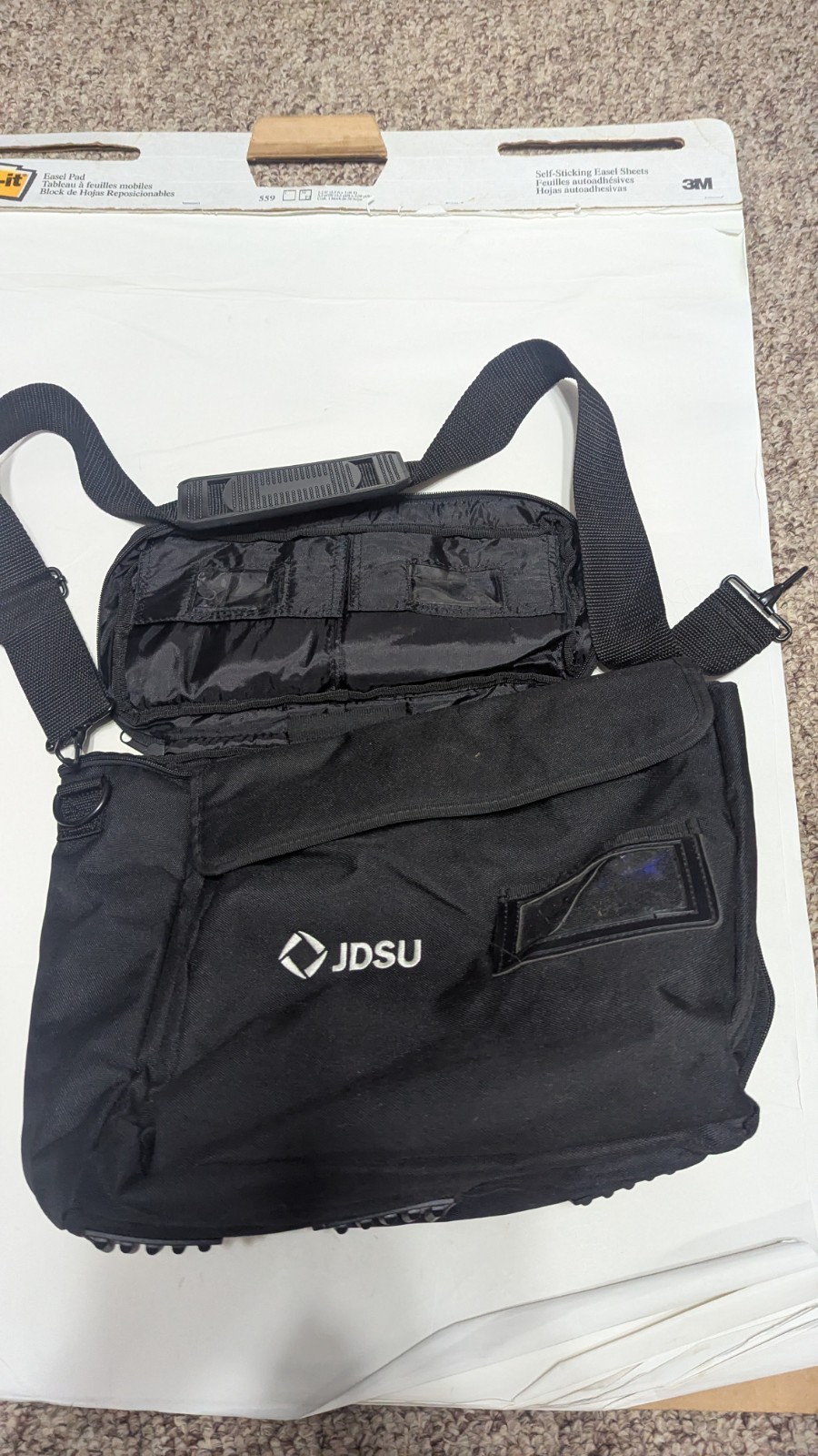 JDSU Test Meter Equipment Nylon Bag/Case Approximately 12"X 6"X10"Tall