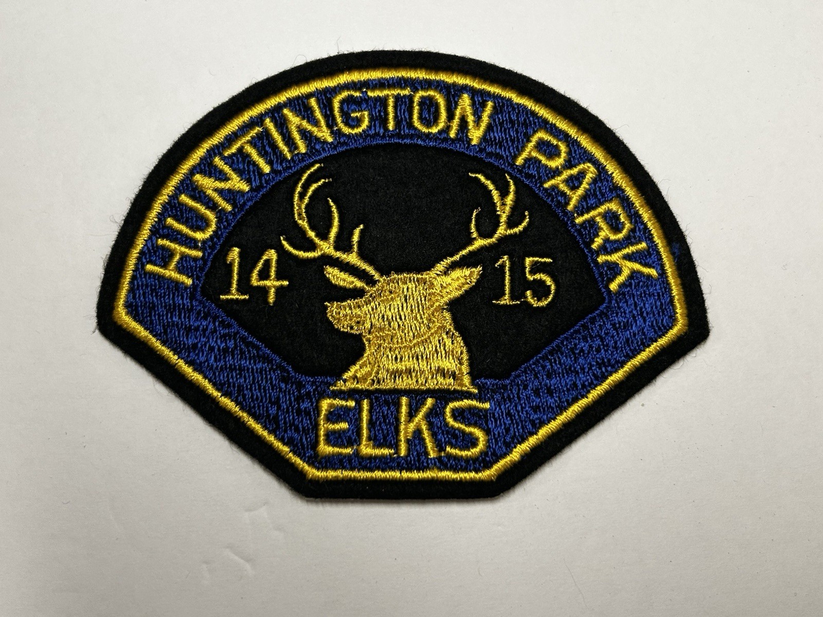 CALIFORNIA CA HUNTINGTON PARK POLICE ELKS LODGE #1415 PATCH LOS ANGELES CO #PDD9