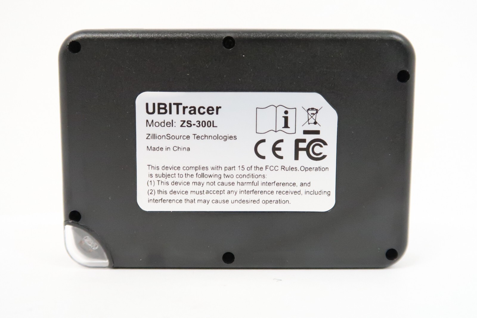 UBITRACER ZS-300L MULTI-SENSOR GPS,TEMPERATURE & HUMIDITY(SUBSCRIPTION REQUIRED)