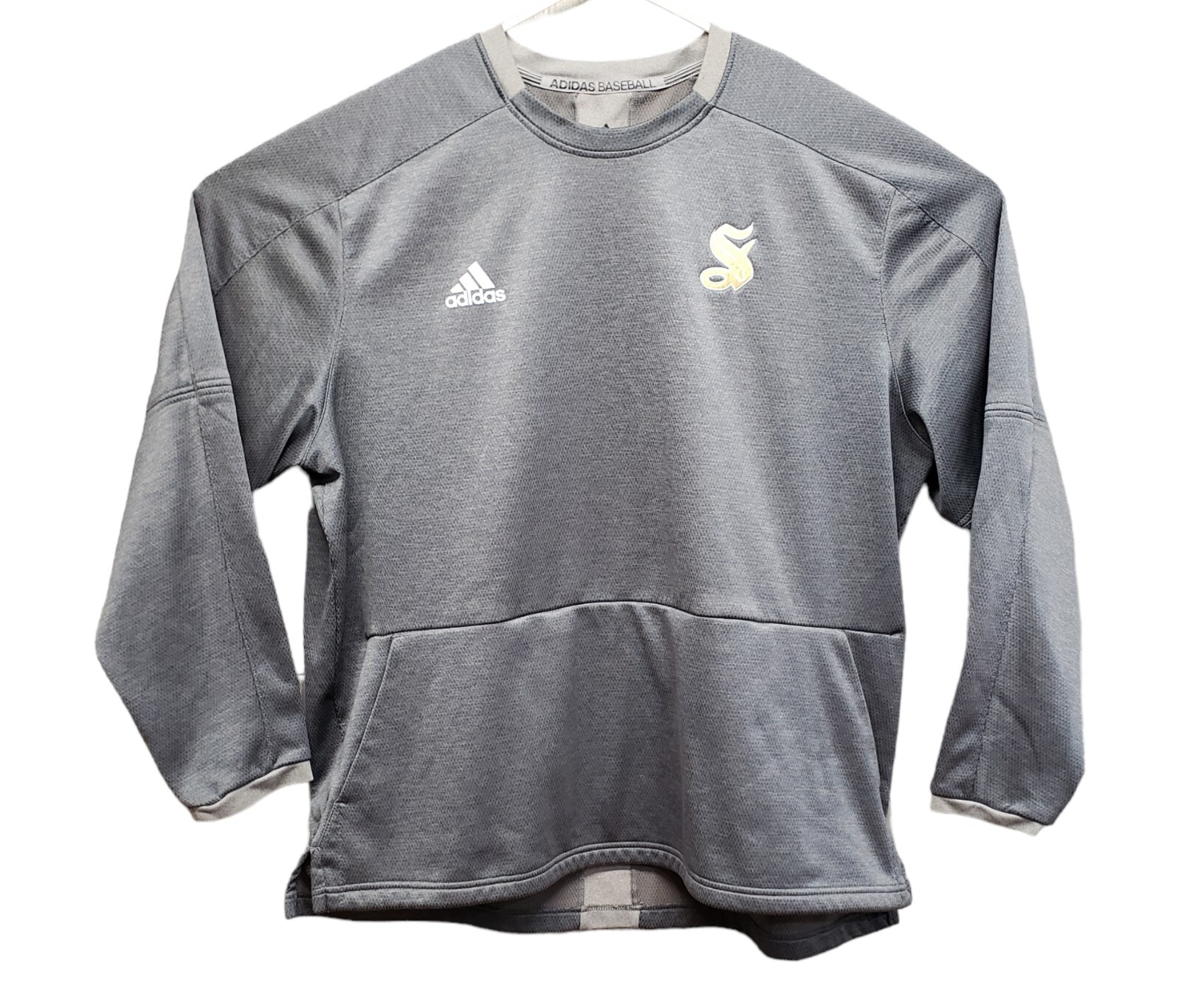 Sacramento Solons Sweatshirt Pullover Mens 2XL Minor League Baseball Adidas Gray