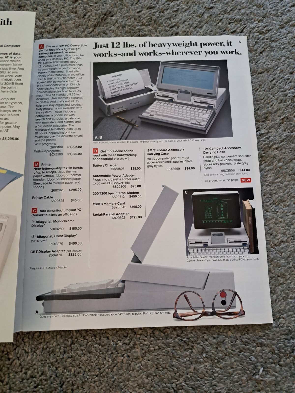 Vintage Summer 1986 IBM Personal Computer Catalog