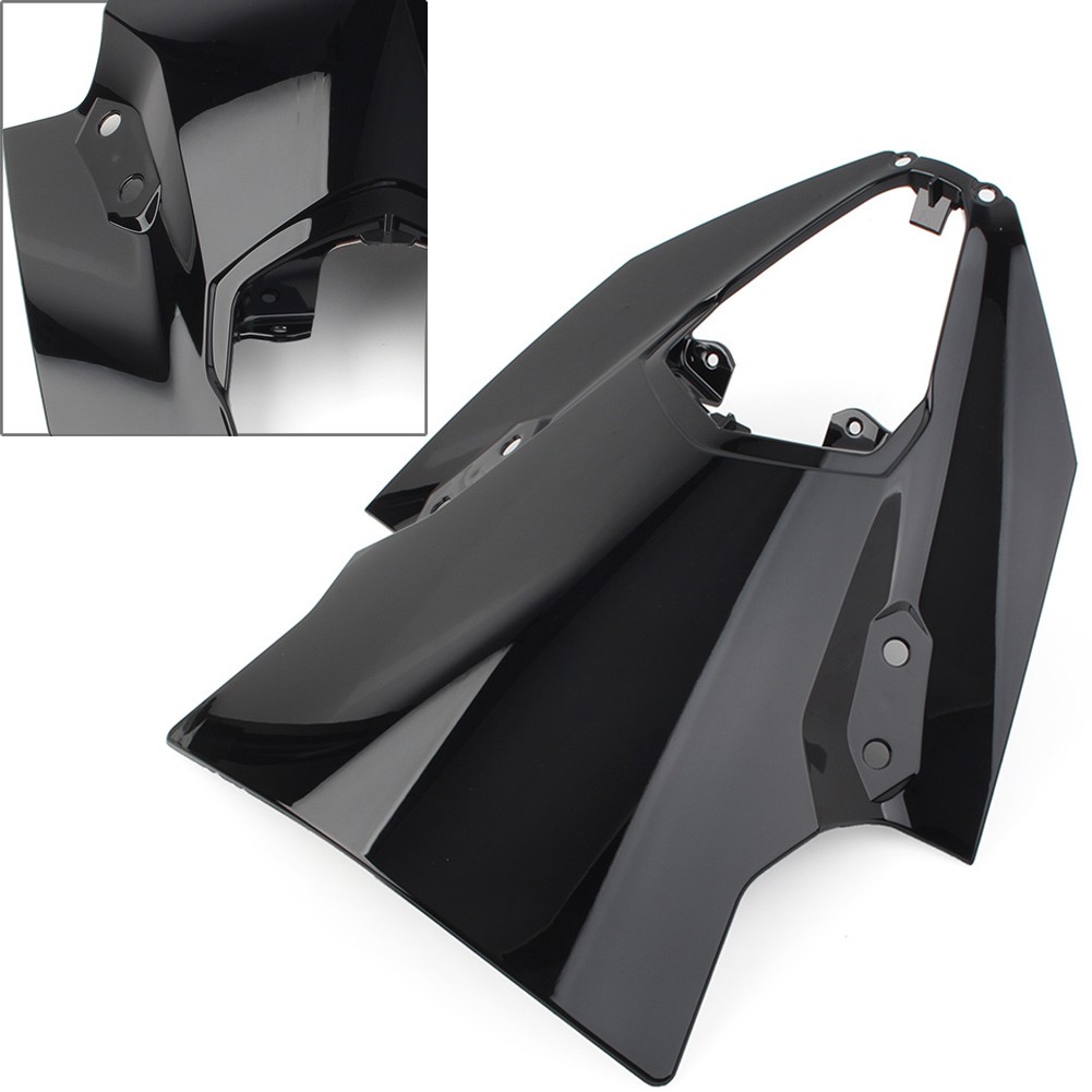 Black Windshield Windscreen Protector For Kawasaki ER6F Ninja 650 EХ-6 2020-2023