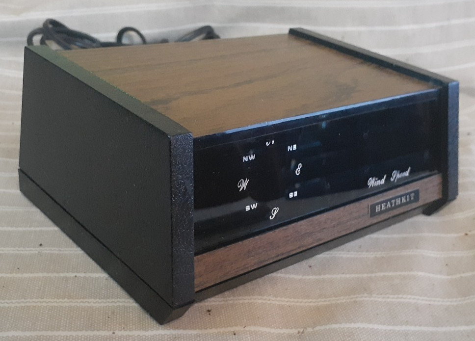 Vintage HeathKit ID-1590 Digital Wind Speed & Direction Indicator, Console Only