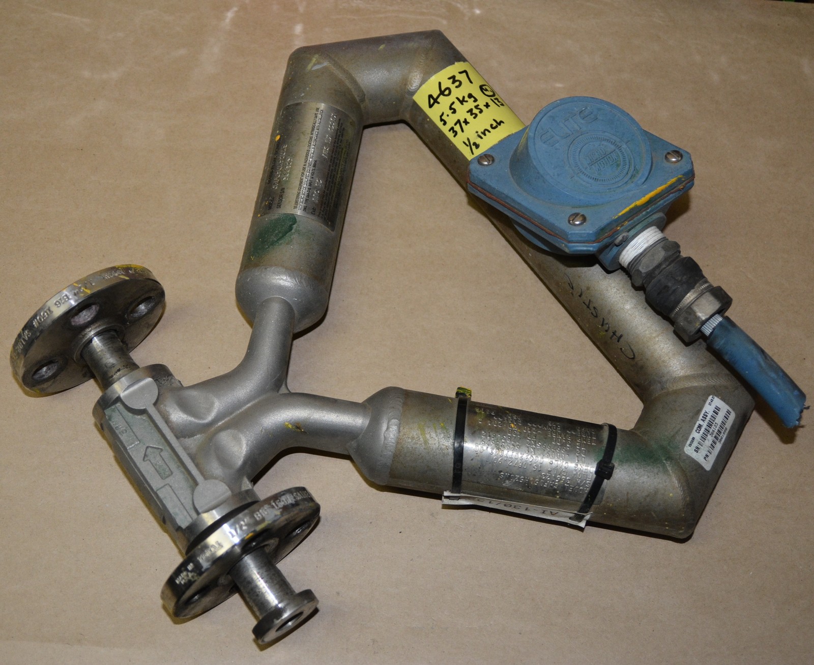 MICRO MOTION Elite Series Mass Flow Sensor CMF050M520NS 1/2"