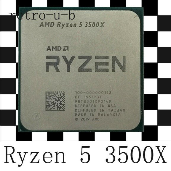AMD Ryzen 5 3500X 3.6GHz 6-Core 3M Socket AM4 65W CPU Processor  R5 3500X