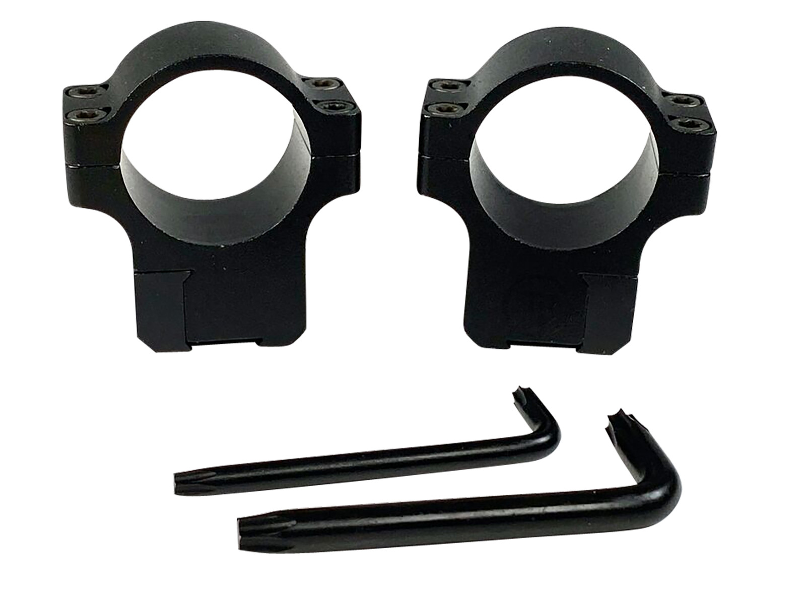 CZ 457 1" 11mm Dovetail Matte Black Aluminum Scope Rings-40086