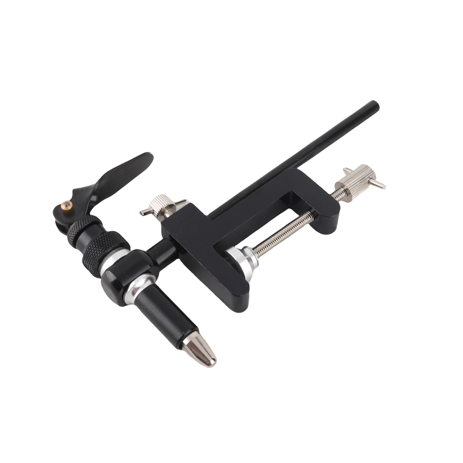 Fly Tying Tools Combo Kit Fly Tying Vise Bobbin Holder Threader Needle BBBD