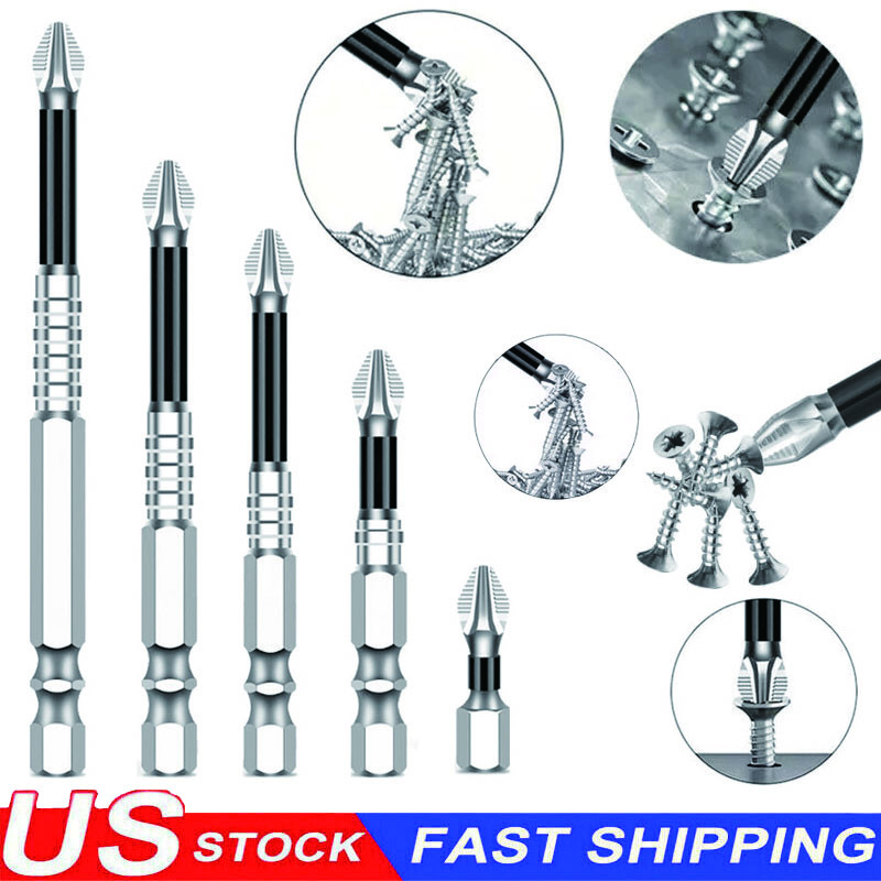 High-Magnetic Screwdriver Drill Bit,Strong Magnetic Drill Bit Fasteners US 2025