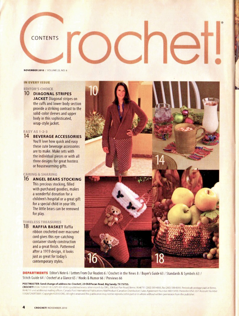 Crochet Magazine November 2010 30 Projects