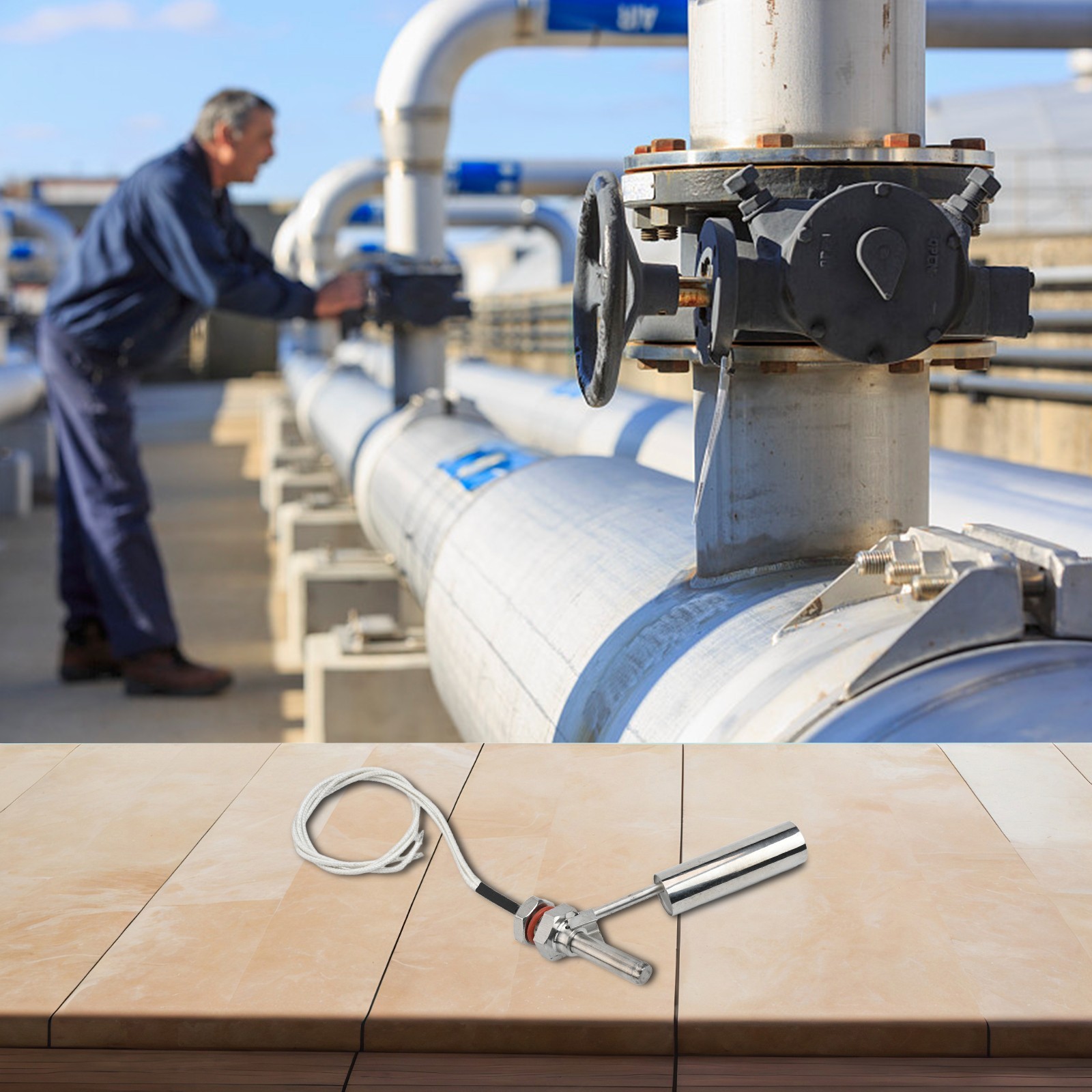 For Compatible Gauge Float Switch for Efficient For Water Handling Systems