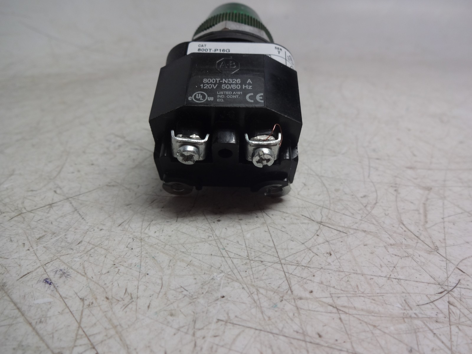 Allen Bradley 800t-p16g Pilot Light
