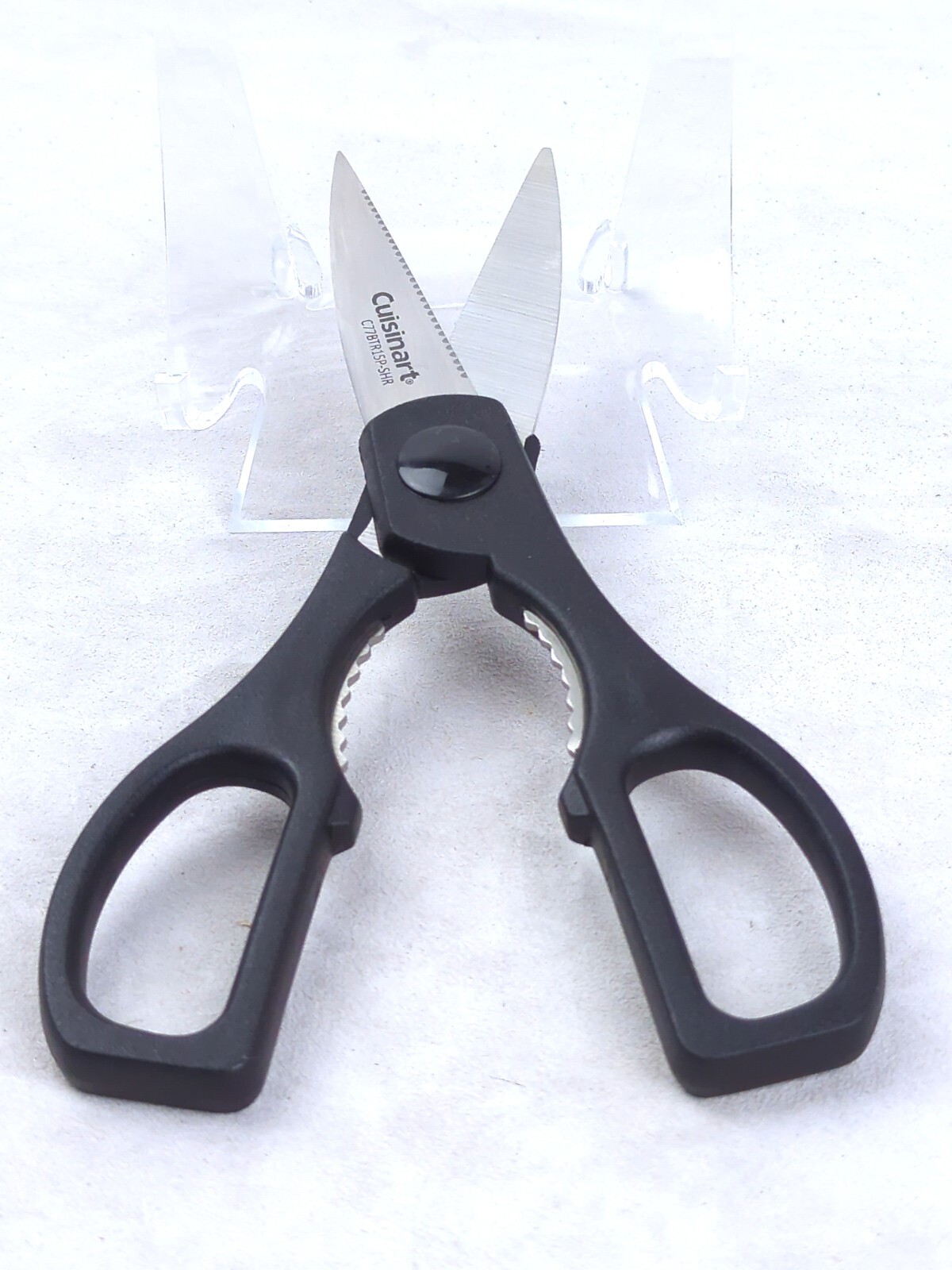 Cuisinart CLASSIC 8" KITCHEN SHEARS w/ STAINLESS Blade & BLACK Handle C77BTR15P