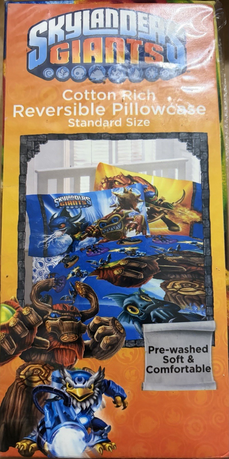 Skylanders Giants Reversible Pillowcase