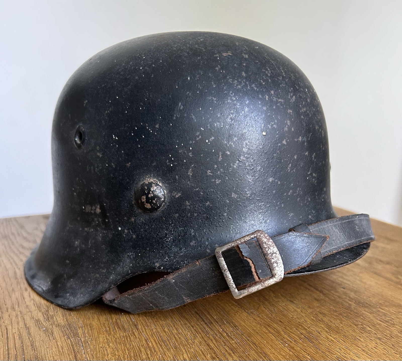 WW2 M42 ET64 1528 German Helmet