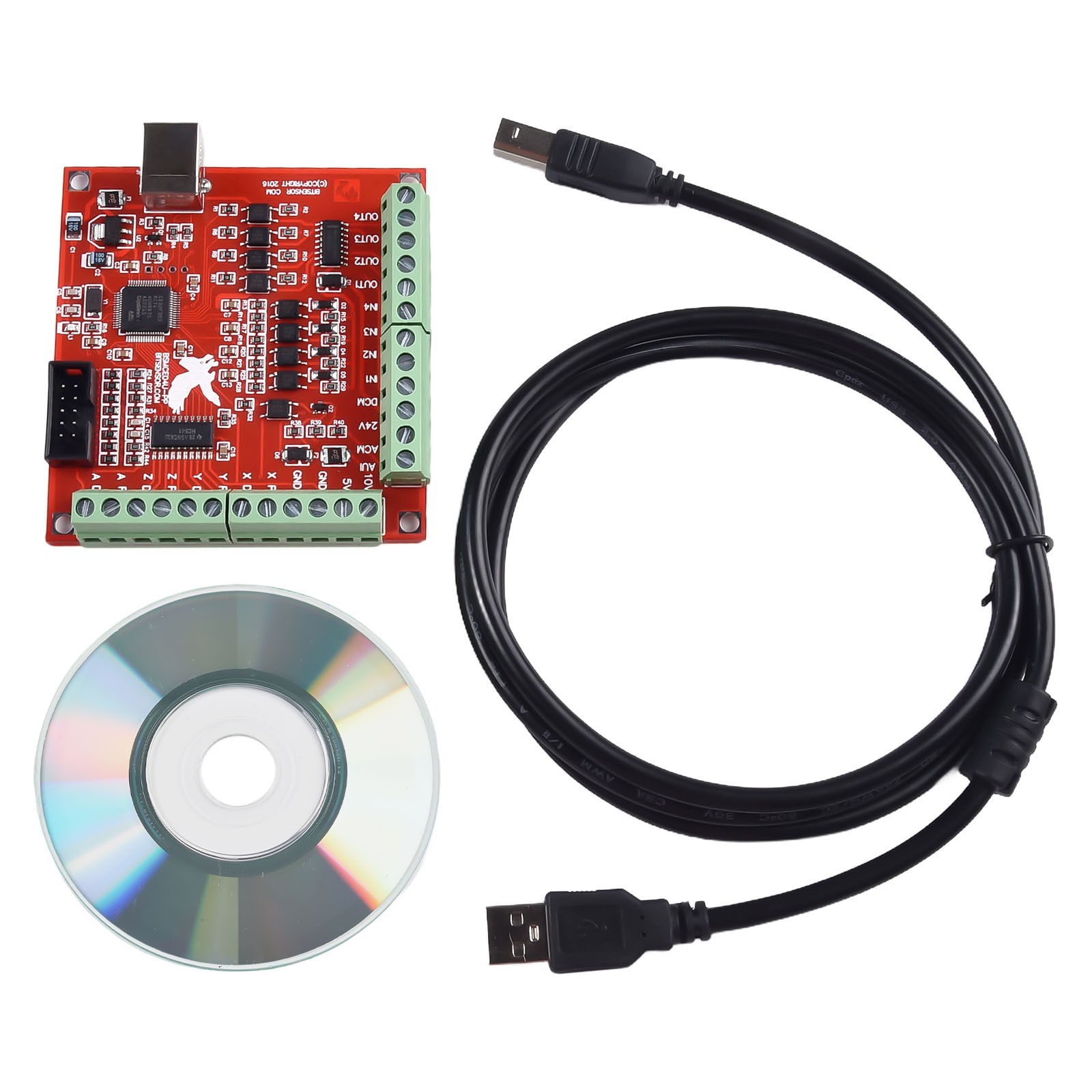 USB 100Khz For Breakout Board 4- Interface Driver CNC Motion Controller New