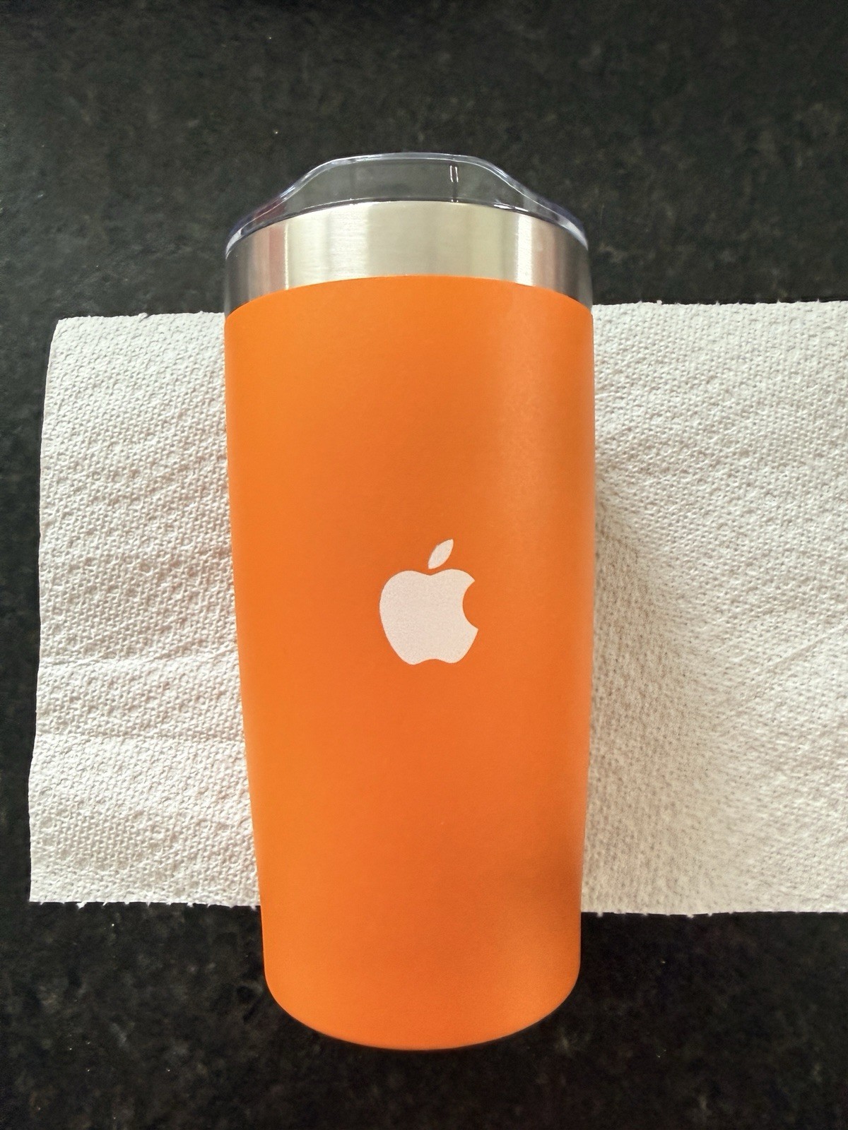 Apple Austin TX Employee Stainless Steel Insulated Tumbler Cups 20oz Set of 2