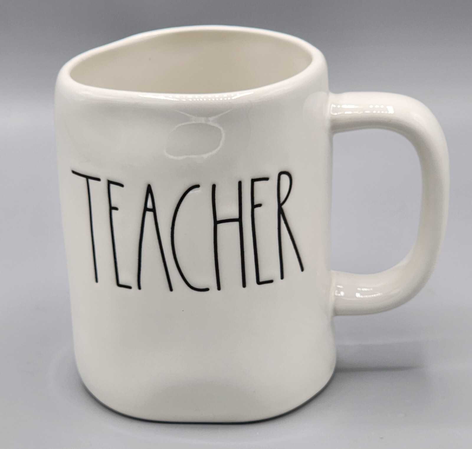 Rae Dunn by Magenta TEACHER Mug Ceramic  Coffee Mug Teacher Gift