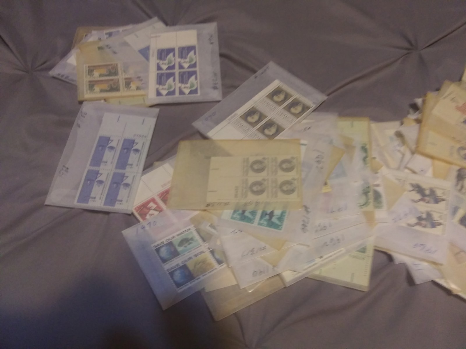 Stamp Collection From Estate Sale