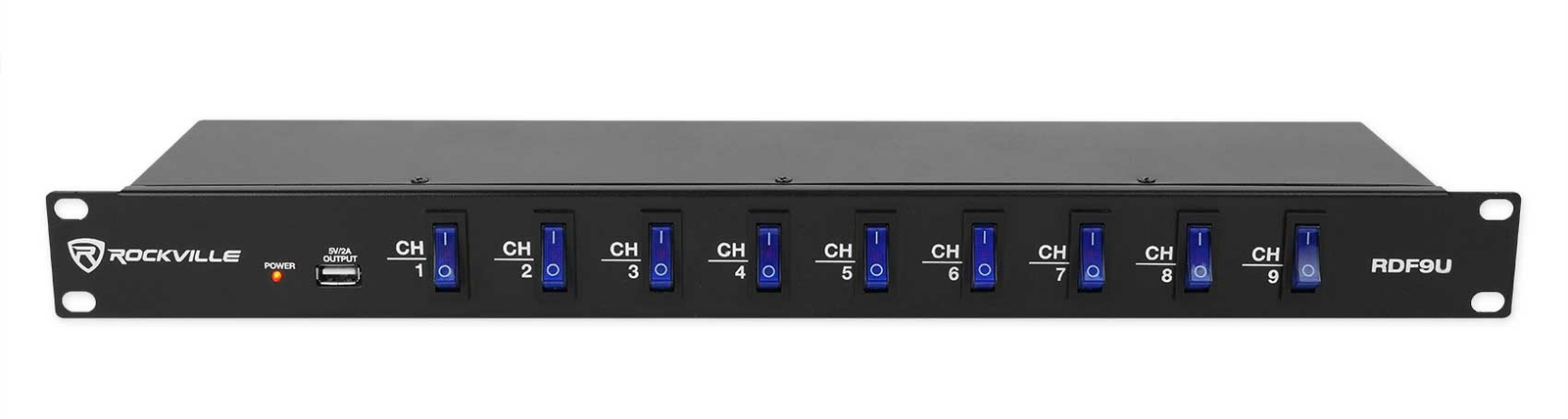 Gemini MDJ-600 Tabletop USB/CD Media Player DJ MIDI Controller + Power Strip